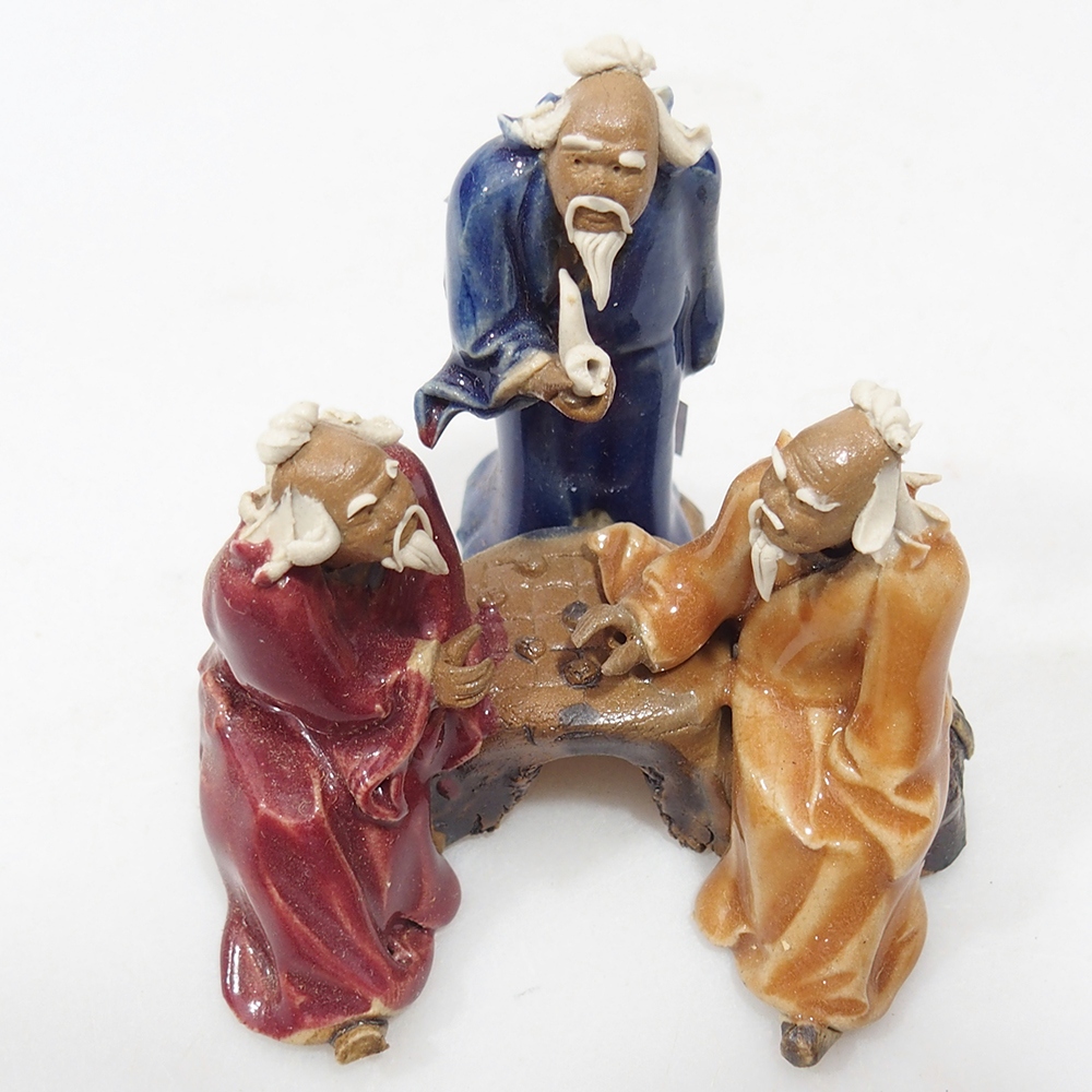 Estatuilla de cerámica - Sabios