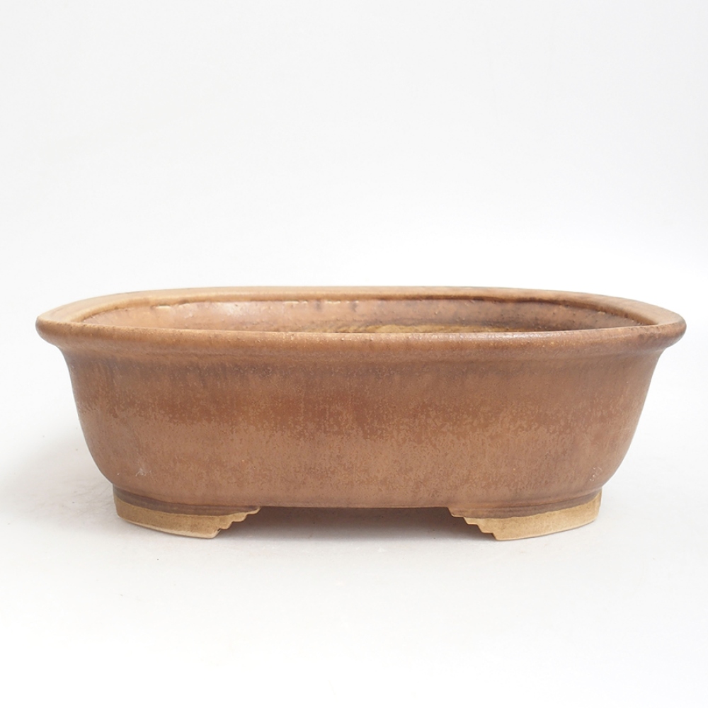 Cuenco bonsái de cerámica 25 x 21 x 7,5 cm, rosa