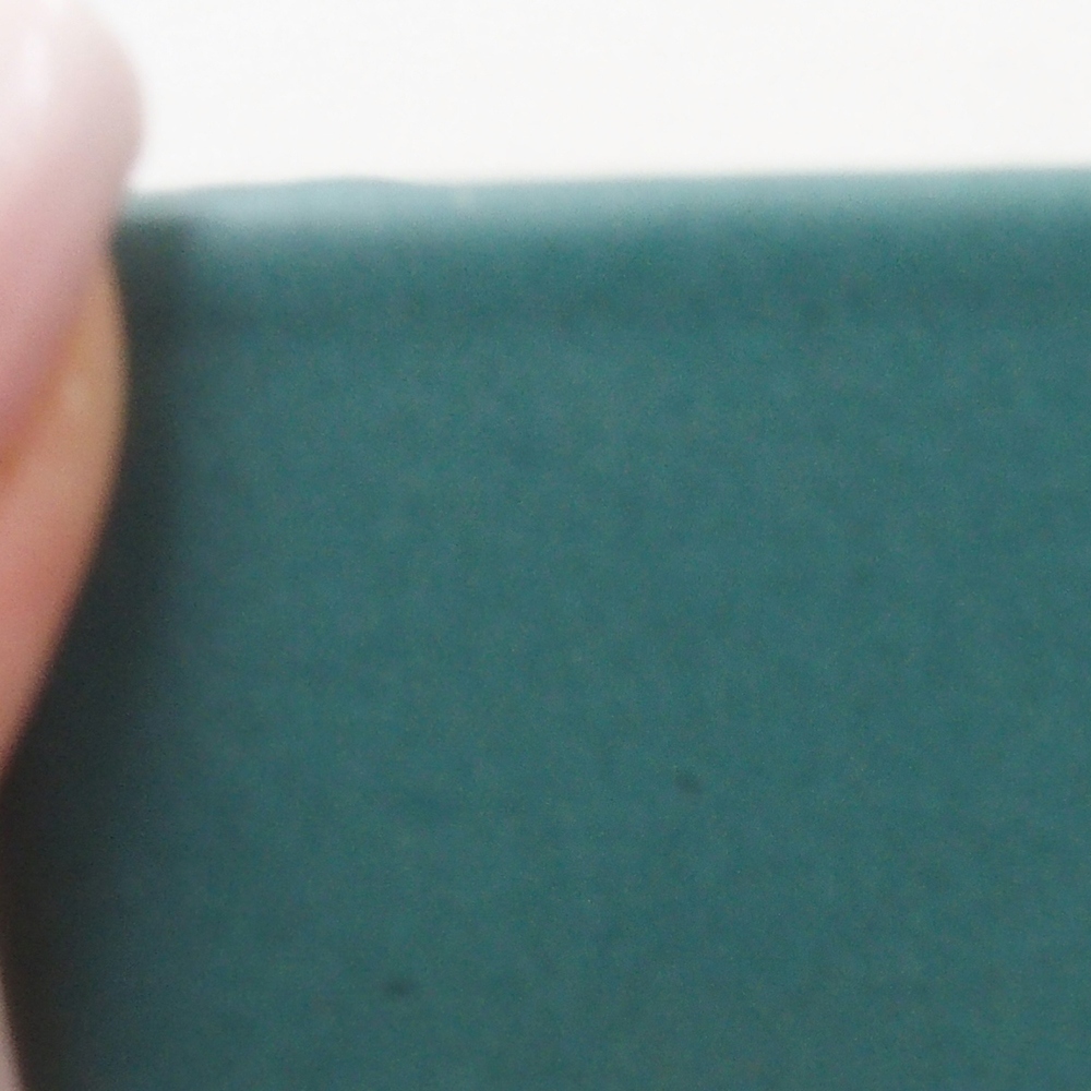 Cuenco bonsái de cerámica 6,5 x 5,5 x 4 cm, color azul