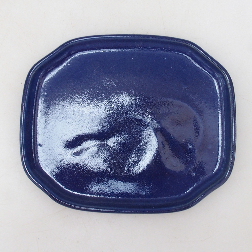 Cuenco de cerámica H31 - 15 x 13 x 1 cm - azul