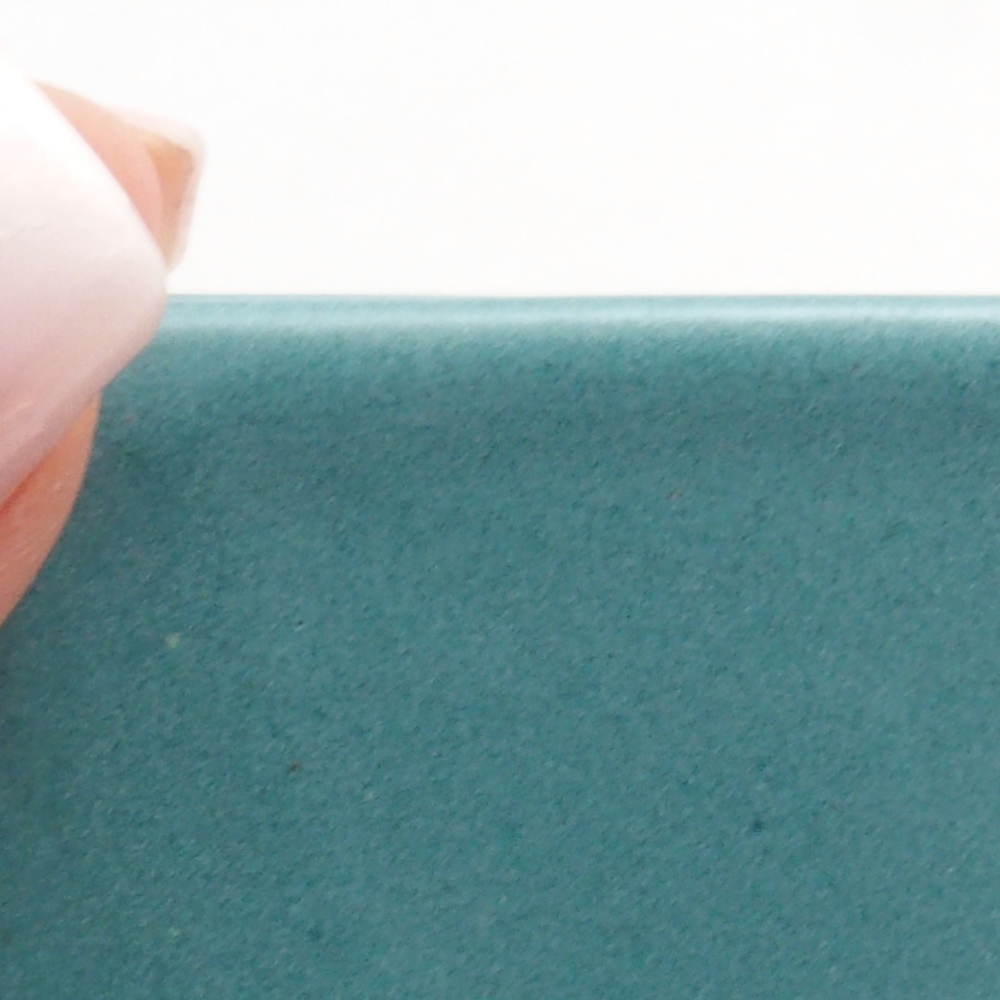 Cuenco bonsái de cerámica 6,5 x 5,5 x 4 cm, color azul