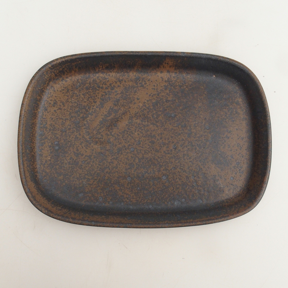 Cuenco de cerámica H25 - 20,5 x 14,5 x 1,5 cm - marrón