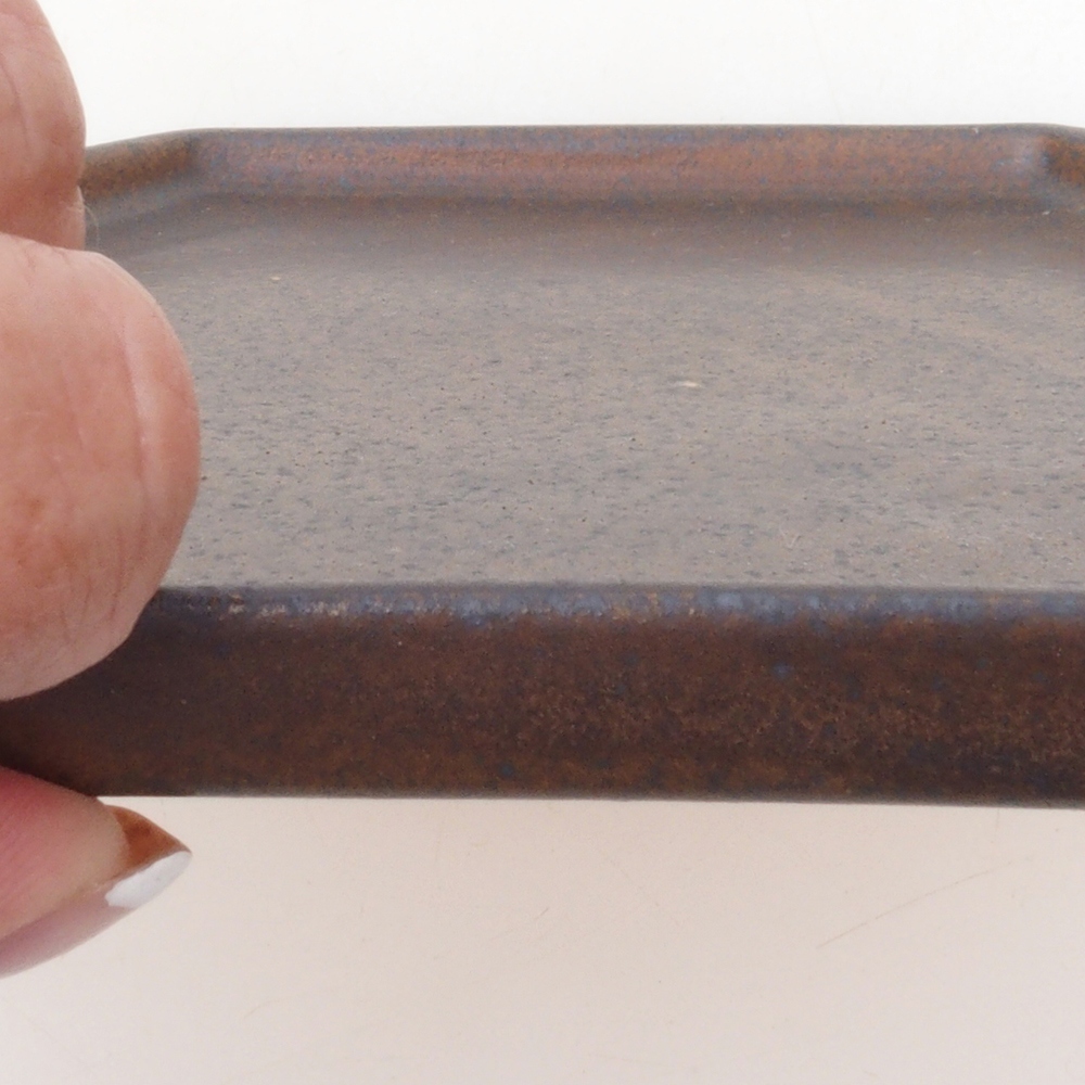 Cuenco de cerámica H53 -18,5 x 17 x 1 cm - marrón