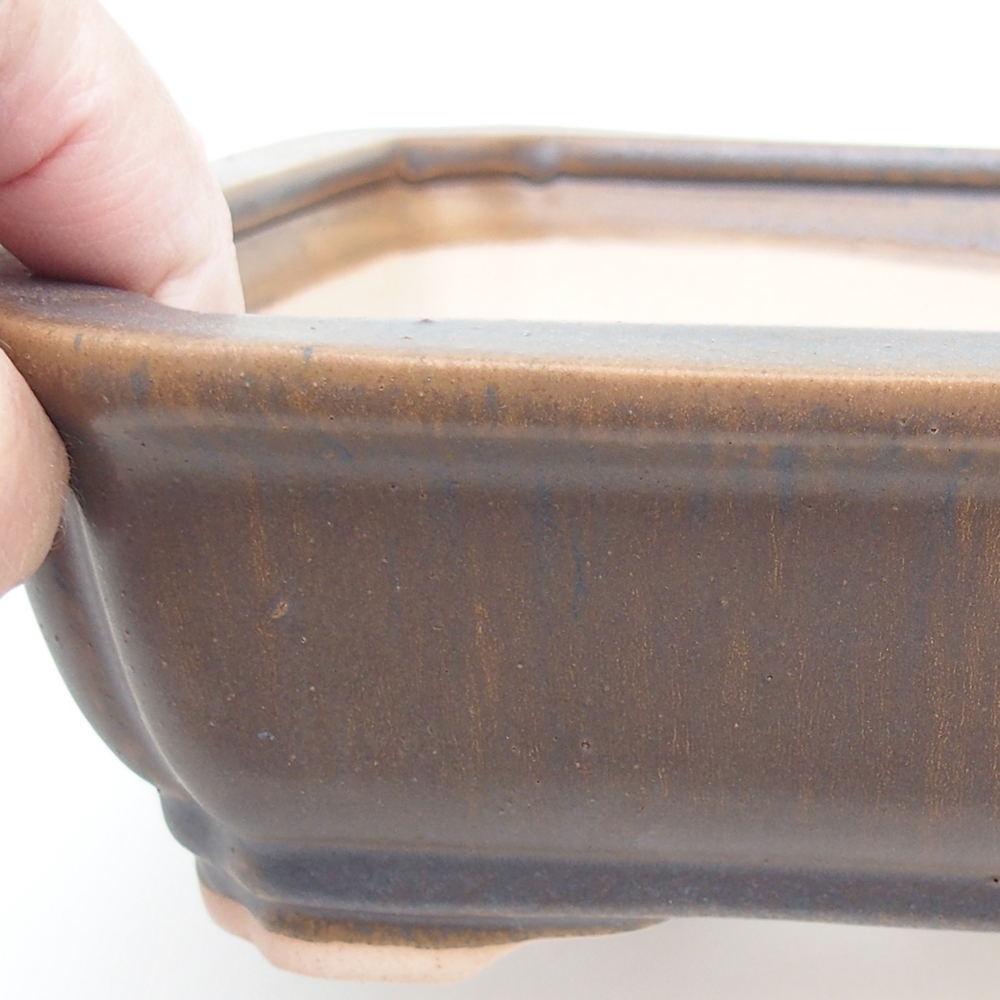 Cuenco para bonsái H07 - 30 x 20,5 x 8 cm.