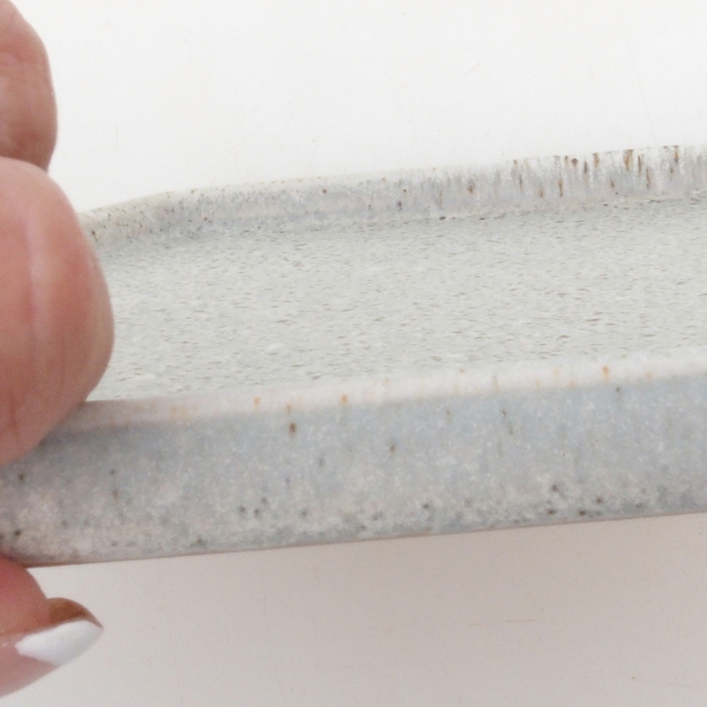 Platillo de cerámica H53 - 18,5 x 17 x 1 cm - beige