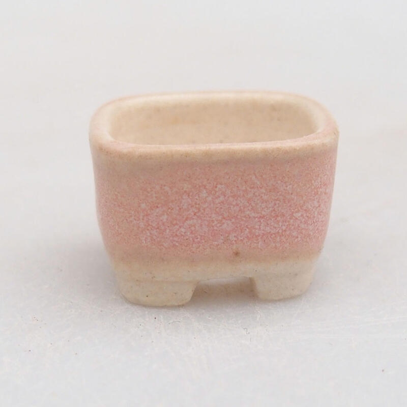Cuenco mini bonsái 2 x 2 x 1,5 cm, rosa