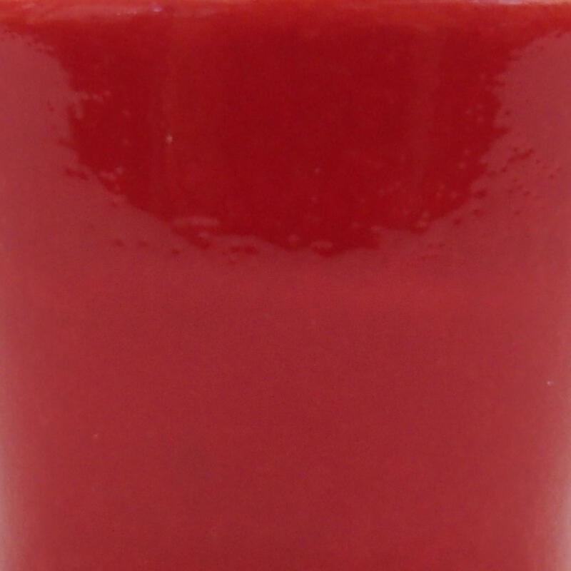 Cuenco mini bonsái 3,5 x 3,5 x 2,5 cm, color rojo