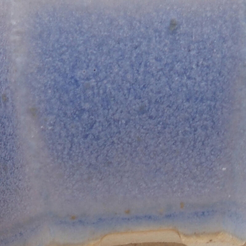 Mini cuenco bonsái 3,5 x 3,5 x 2,5 cm, color azul