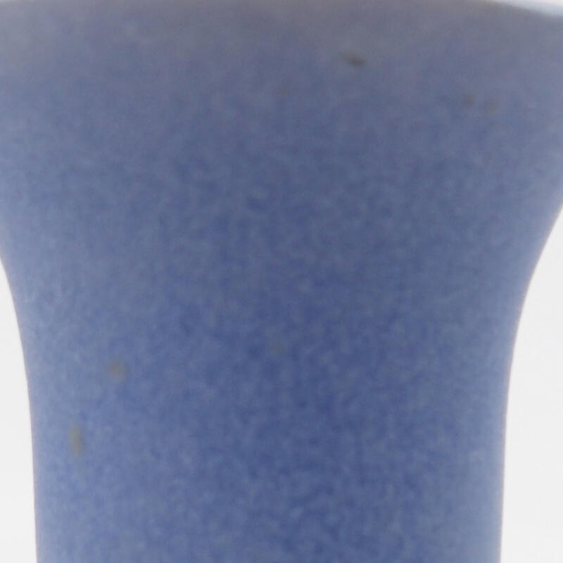 Mini cuenco bonsái 3,5 x 3,5 x 3,5 cm, color azul