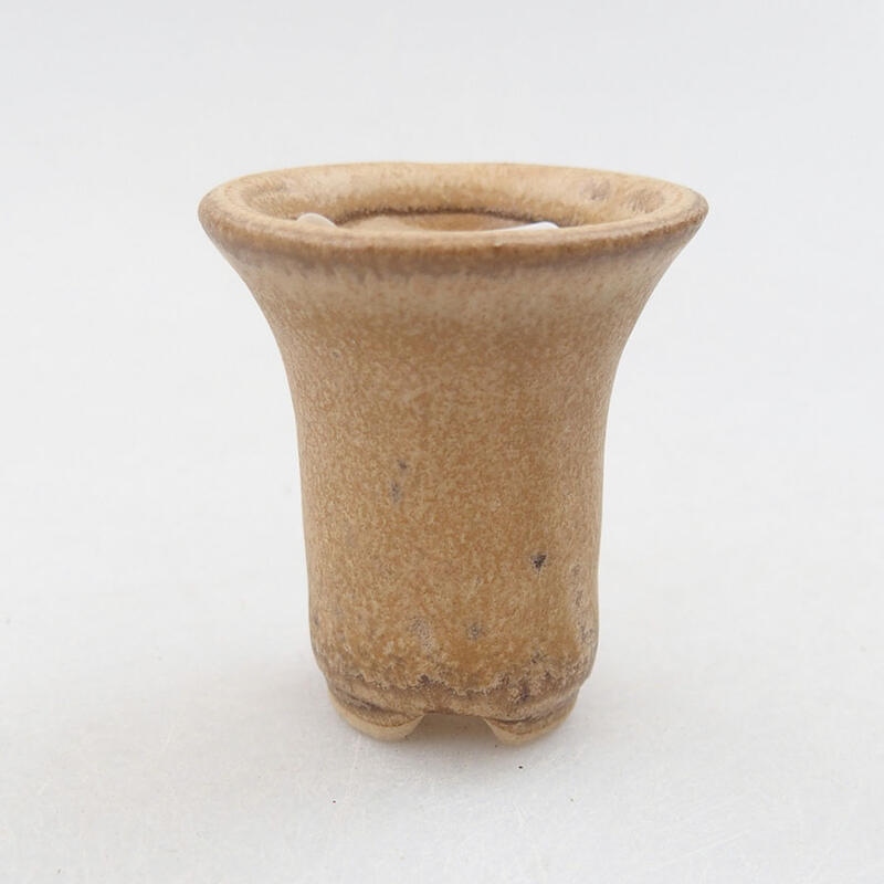 Cuenco mini bonsái 3,5 x 3,5 x 4 cm, marrón
