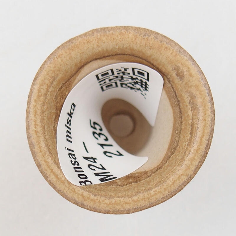 Cuenco mini bonsái 3,5 x 3,5 x 4 cm, marrón