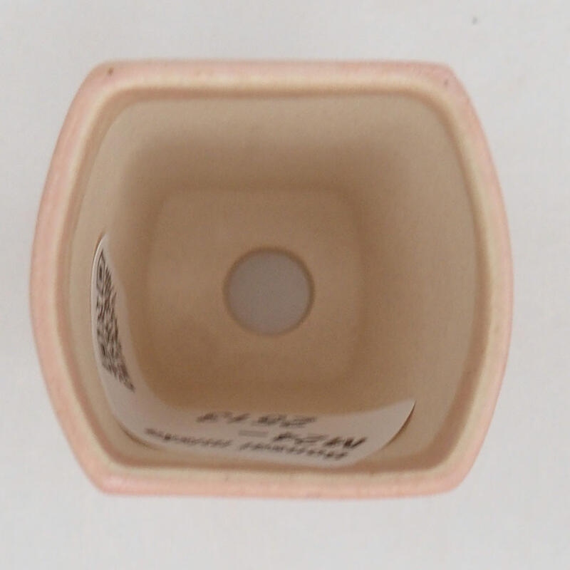 Mini cuenco bonsái 3,5 x 3,5 x 5,5 cm, rosa