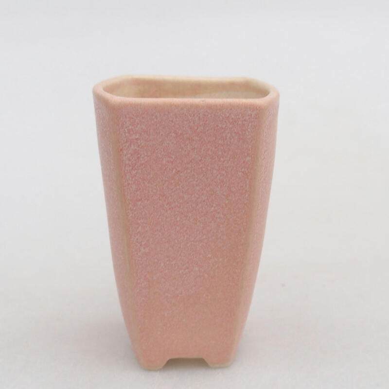 Mini cuenco bonsái 3,5 x 3,5 x 5,5 cm, rosa