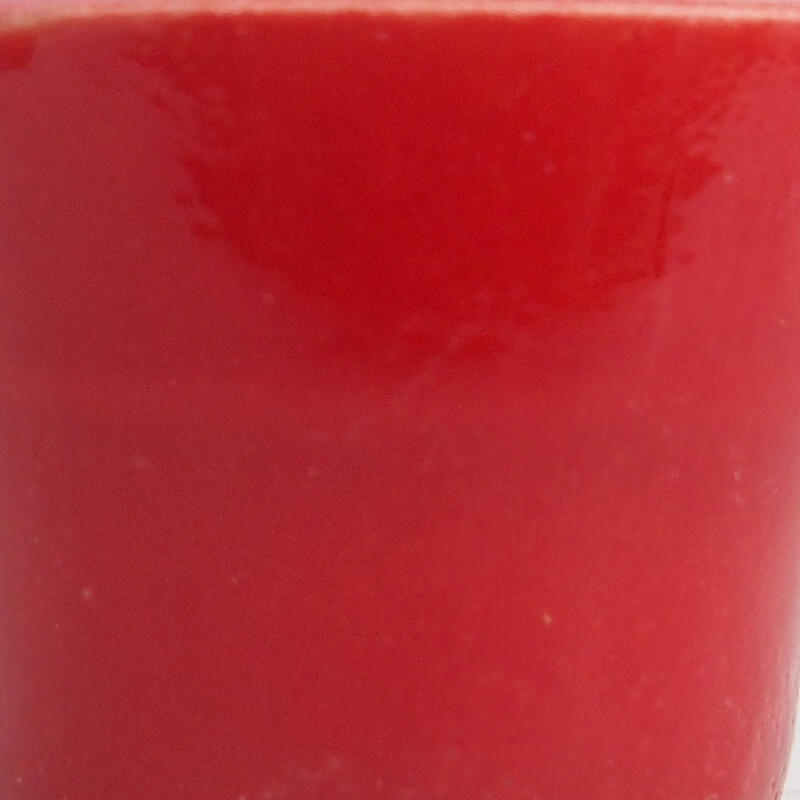 Mini cuenco bonsái 3 x 3 x 2,5 cm, color rojo