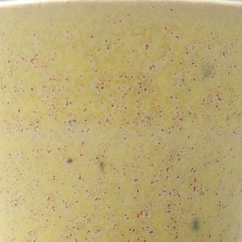 Cuenco mini bonsái 3 x 3 x 2,5 cm, amarillo