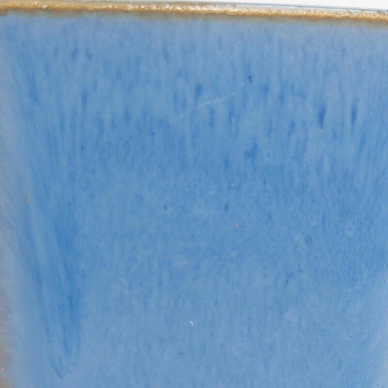 Cuenco mini bonsái 4,5 x 4,5 x 5 cm, color azul