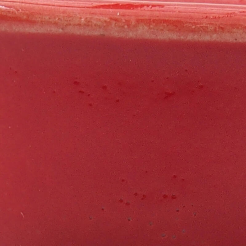 Cuenco mini bonsái 4,5 x 4 x 2 cm, color rojo