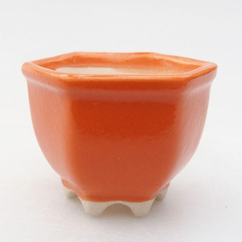 Cuenco mini bonsái 4,5 x 4 x 3 cm, naranja