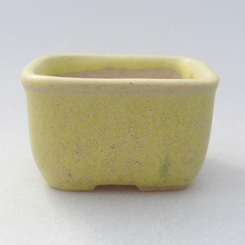 Cuenco mini bonsái 4 x 3,5 x 2 cm, amarillo