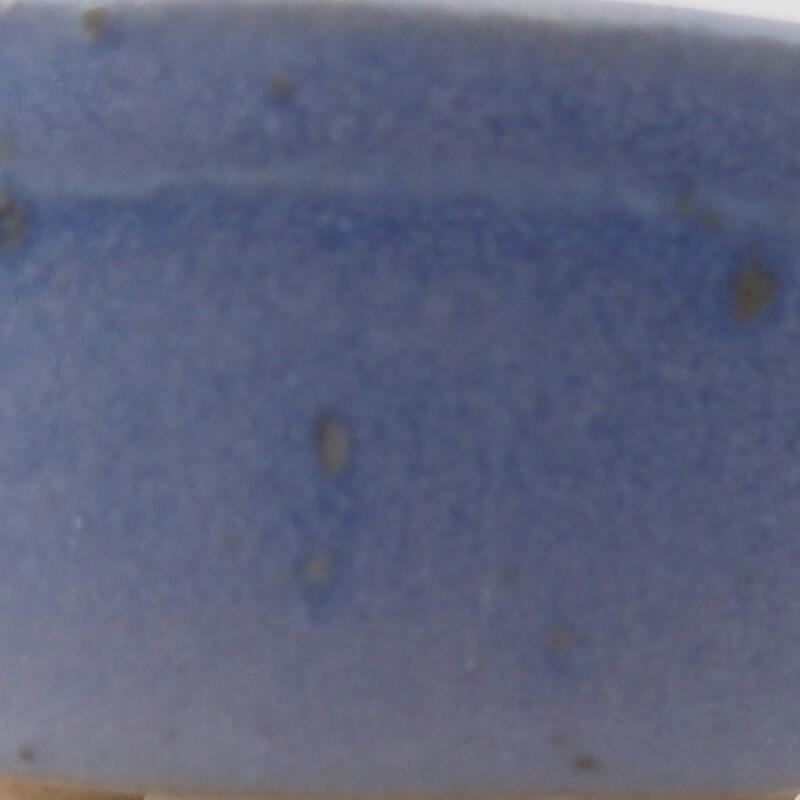 Cuenco mini bonsái 4 x 4 x 2,5 cm, color azul