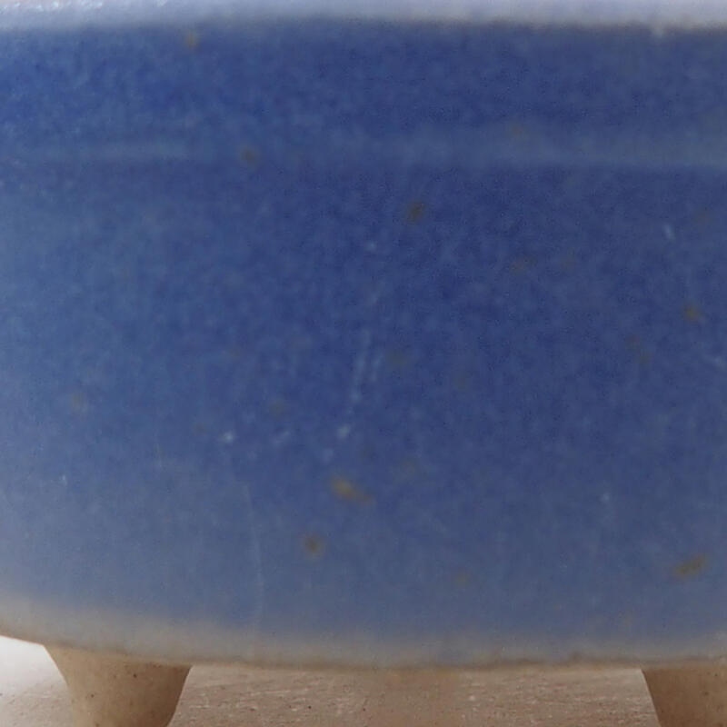 Cuenco mini bonsái 4 x 4 x 2,5 cm, color azul