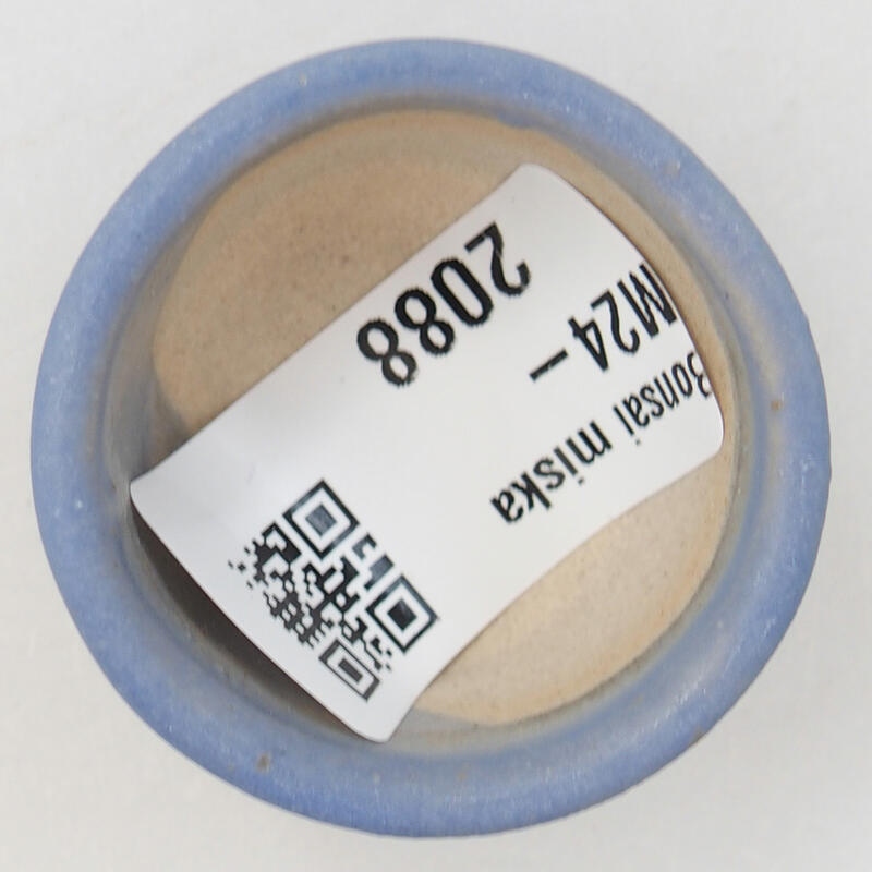 Cuenco mini bonsái 4 x 4 x 2,5 cm, color azul