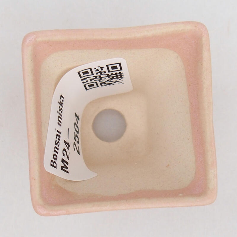 Cuenco mini bonsái 4 x 4 x 3,5 cm, rosa