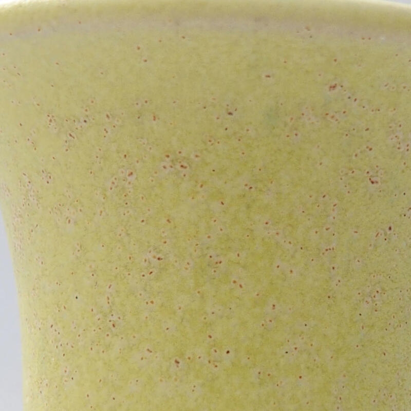 Cuenco mini bonsái 4 x 4 x 3,5 cm, amarillo