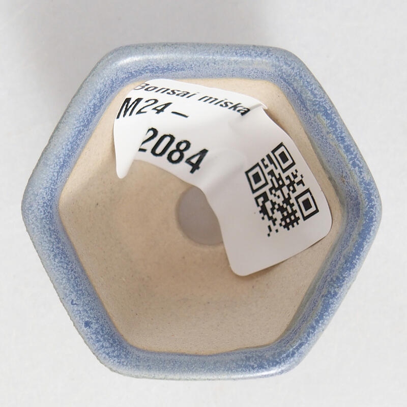 Cuenco mini bonsái 4 x 4 x 3 cm, azul