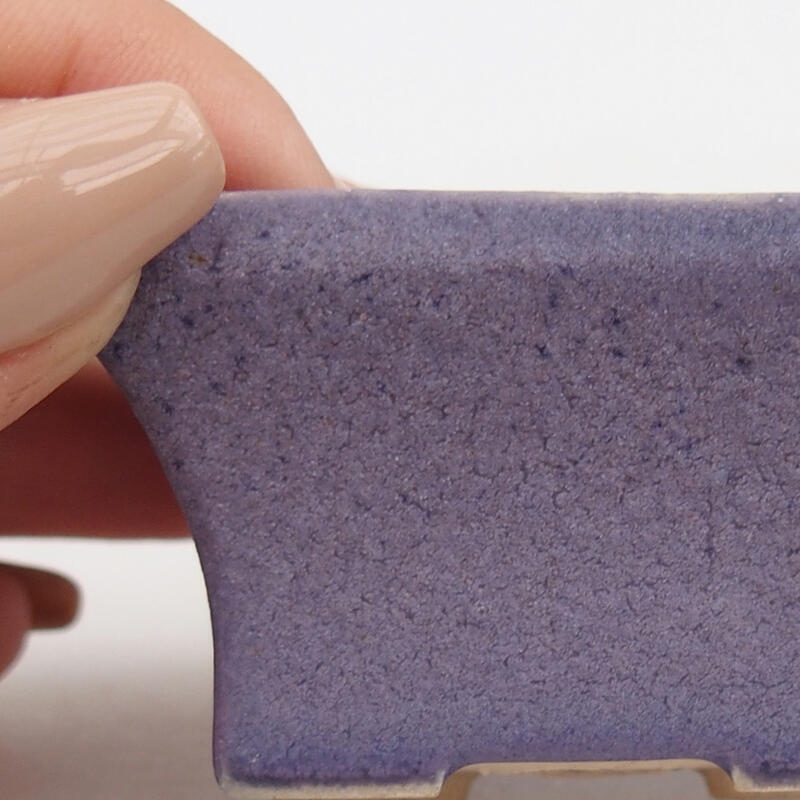 Mini cuenco bonsái 5,5 x 3,5 x 3 cm, color morado