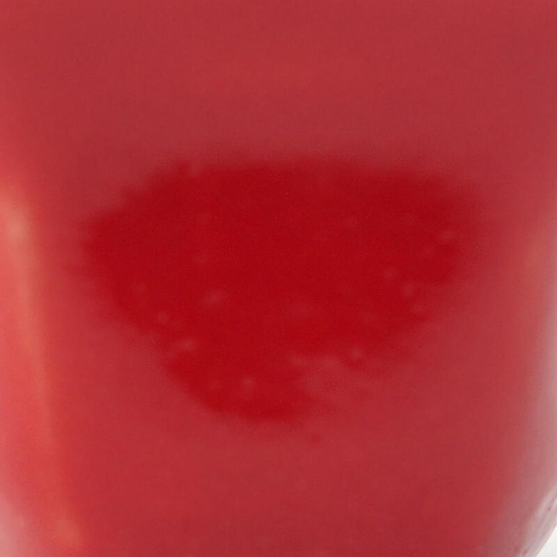 Mini cuenco bonsái 5,5 x 4,5 x 3 cm, color rojo