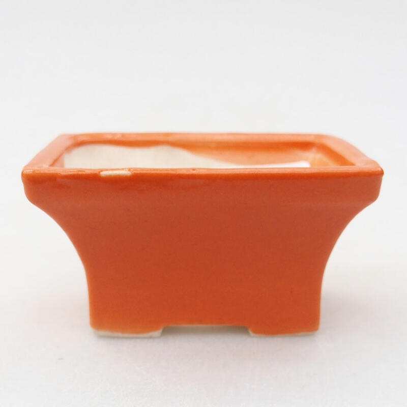 Mini cuenco bonsái 5,5 x 4 x 3 cm, naranja