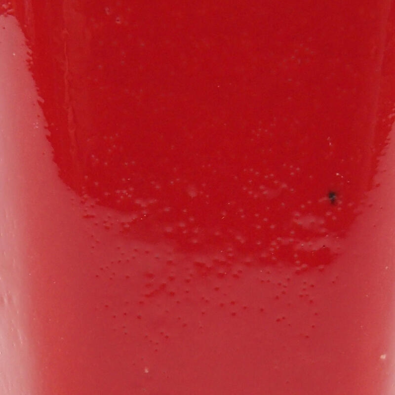 Mini cuenco bonsái 5,5 x 5 x 5 cm, color rojo