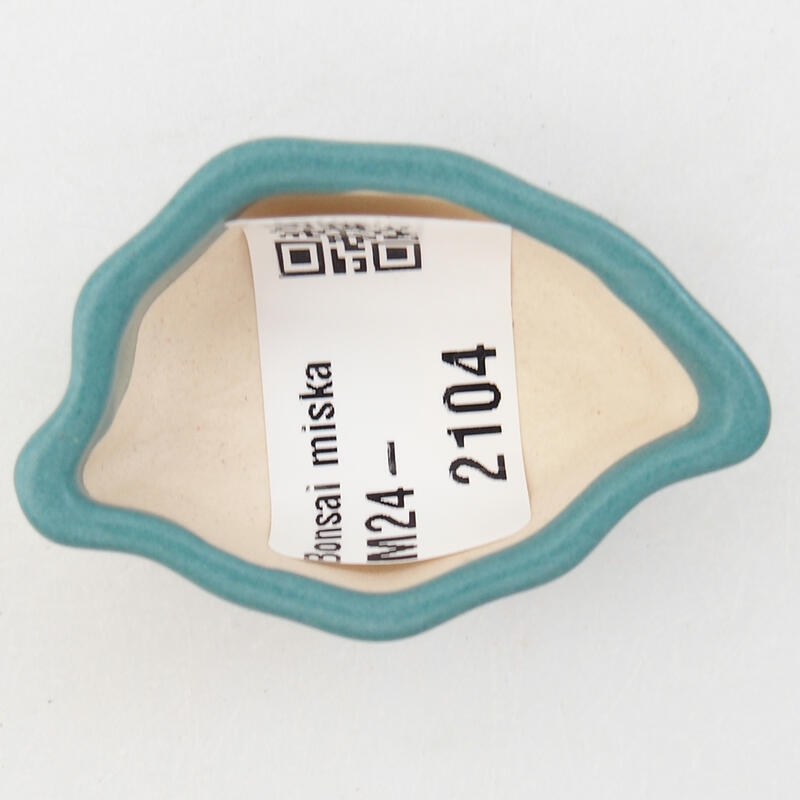 Mini cuenco bonsái 5 x 3,5 x 2 cm, color azul