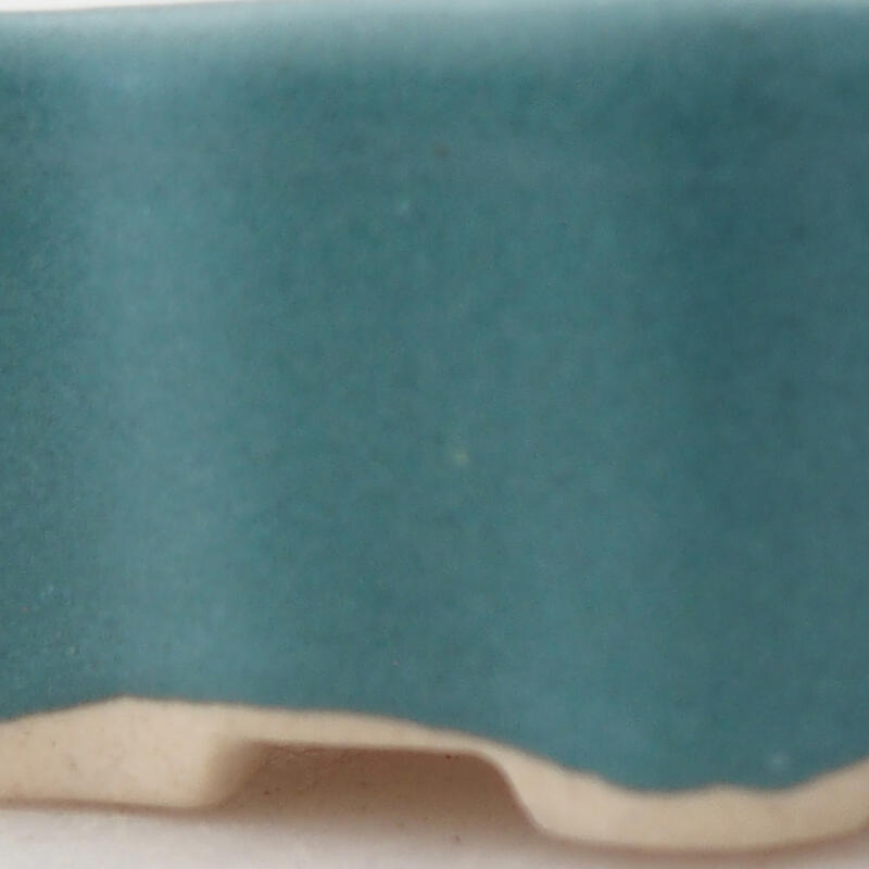 Mini cuenco bonsái 5 x 3,5 x 2 cm, color azul