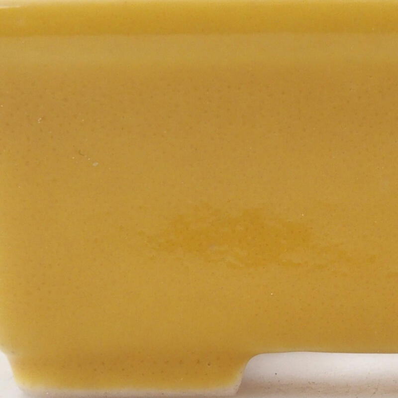 Cuenco mini bonsái 6,5 x 4 x 2,5 cm, amarillo