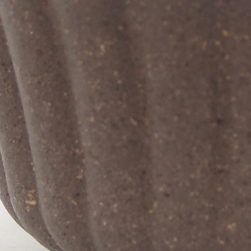 Cuenco mini bonsái 6,5 x 6,5 x 4 cm, color ocre parduzco