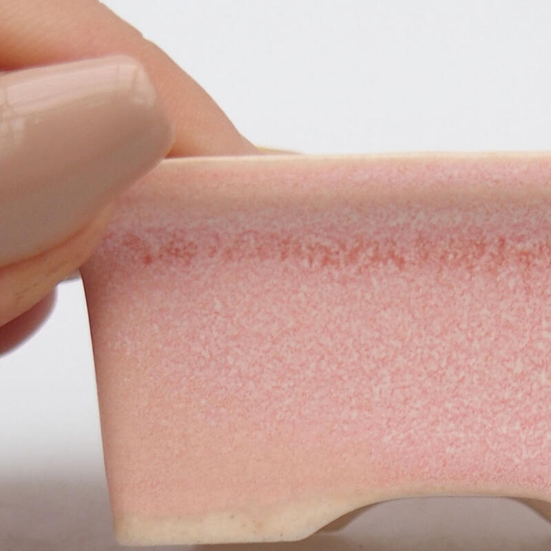 Cuenco mini bonsái 6 x 4,5 x 2,5 cm, rosa