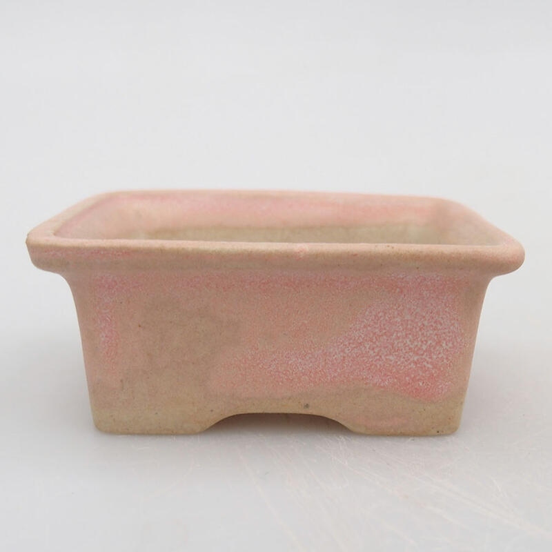 Cuenco mini bonsái 6 x 4,5 x 2,5 cm, rosa
