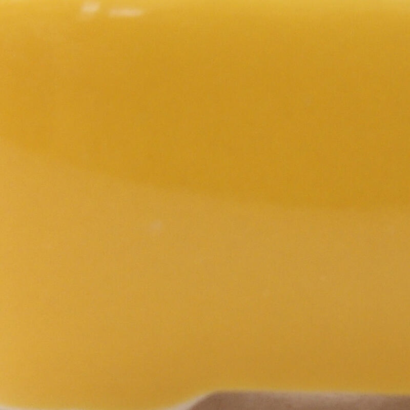 Cuenco mini bonsái 6 x 4,5 x 2,5 cm, amarillo