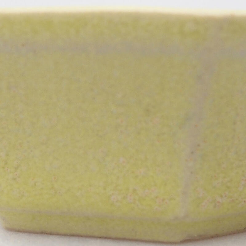 Cuenco mini bonsái 6 x 5,5 x 2 cm, amarillo