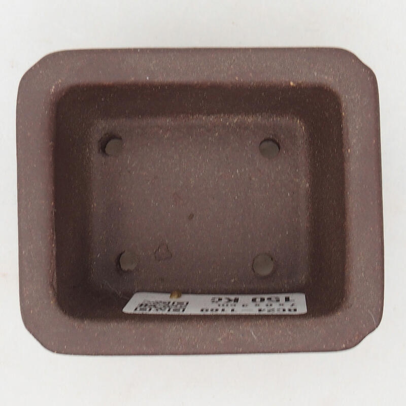 Cuenco mini bonsái 7,5 x 6 x 4 cm, marrón