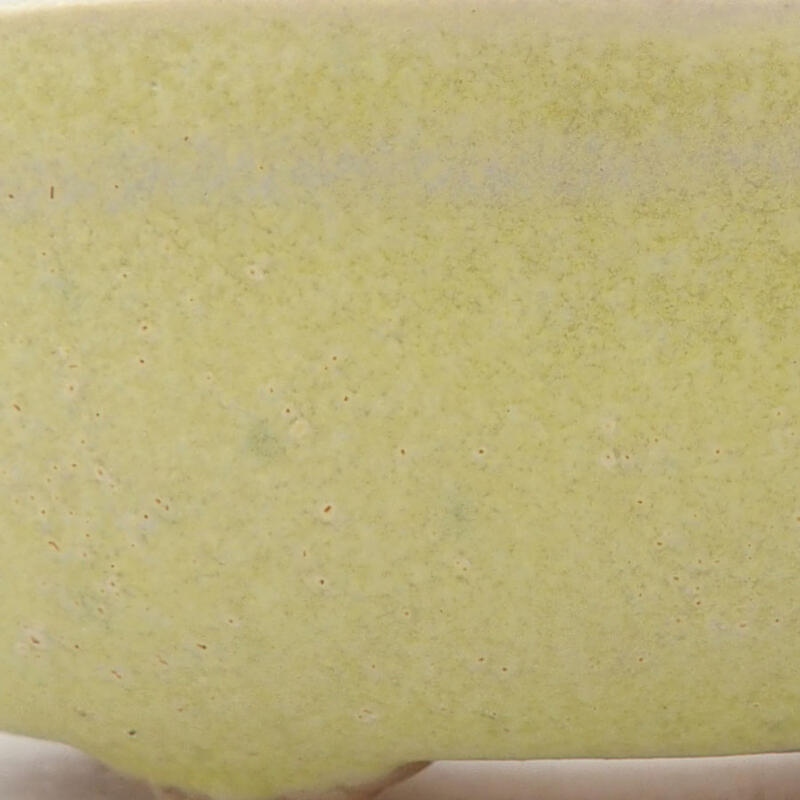 Cuenco mini bonsái 7 x 5 x 2 cm, amarillo