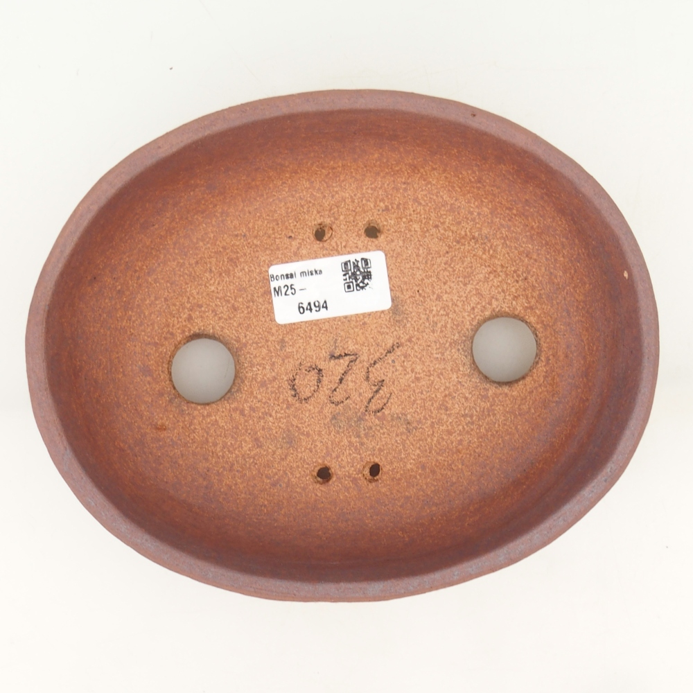 Cuenco bonsái 19,5 x 16 x 6 cm , color metal