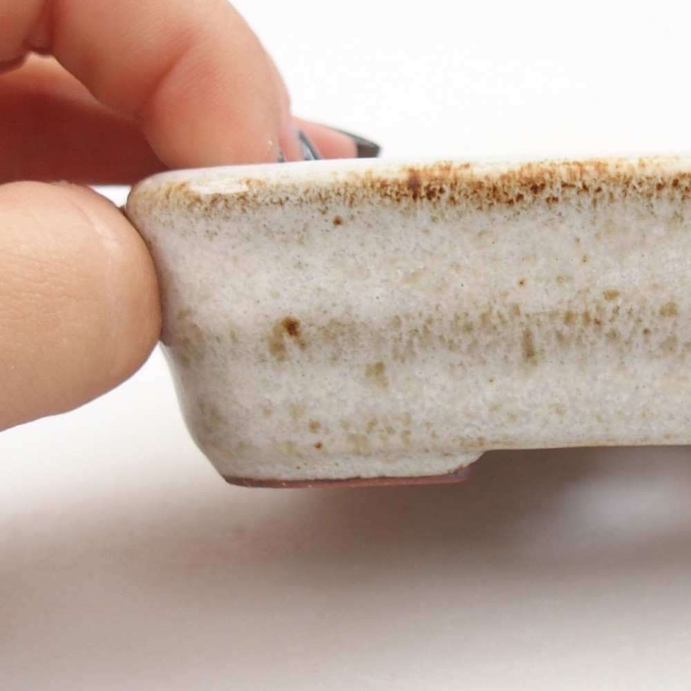 Cuenco bonsái de cerámica 22 x 17 x 5 cm, verde