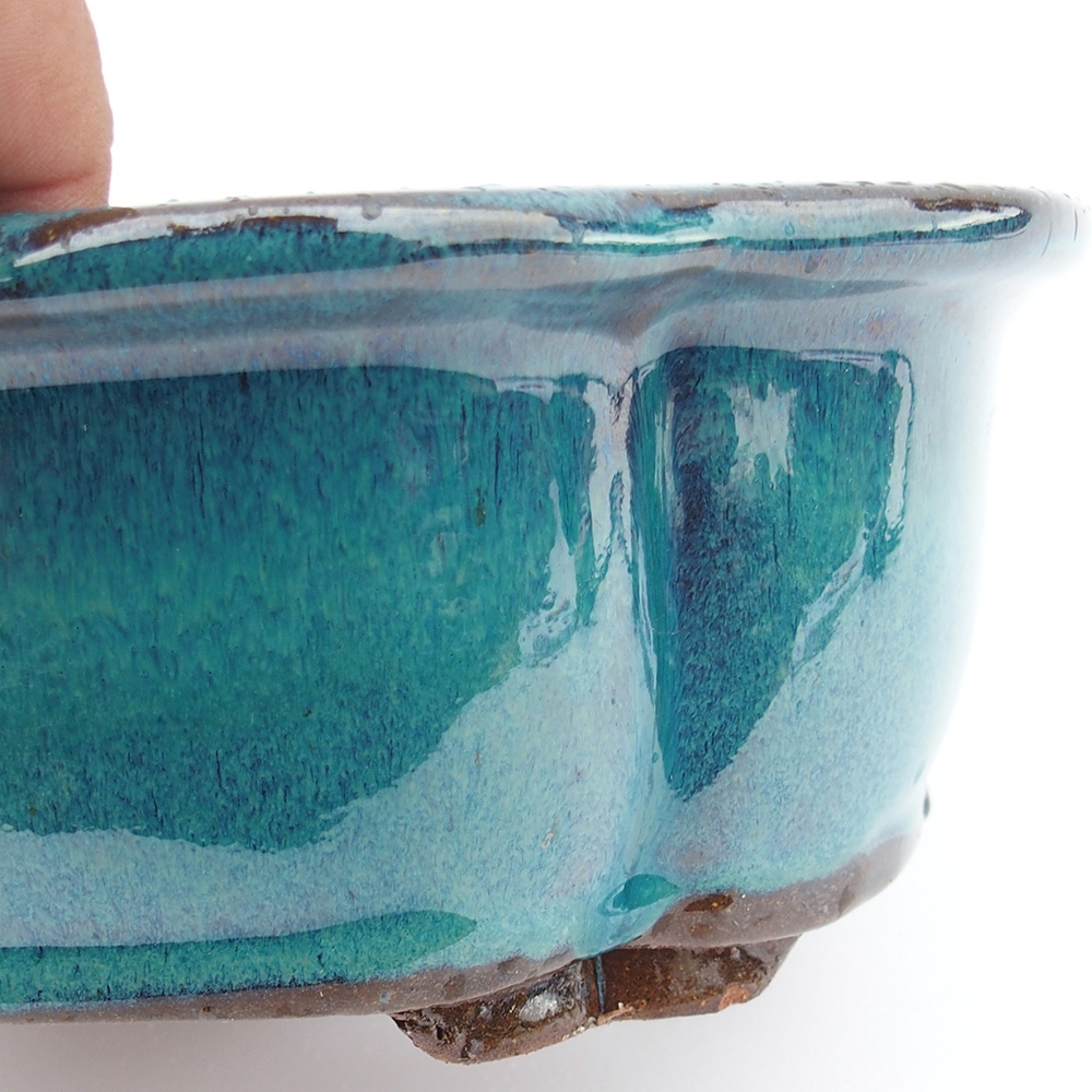 Cuenco 26 x 20 x 8,5 cm azul-verde