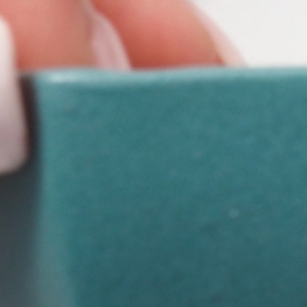 Cuenco bonsái de cerámica 6,5 x 5,5 x 4 cm, color azul