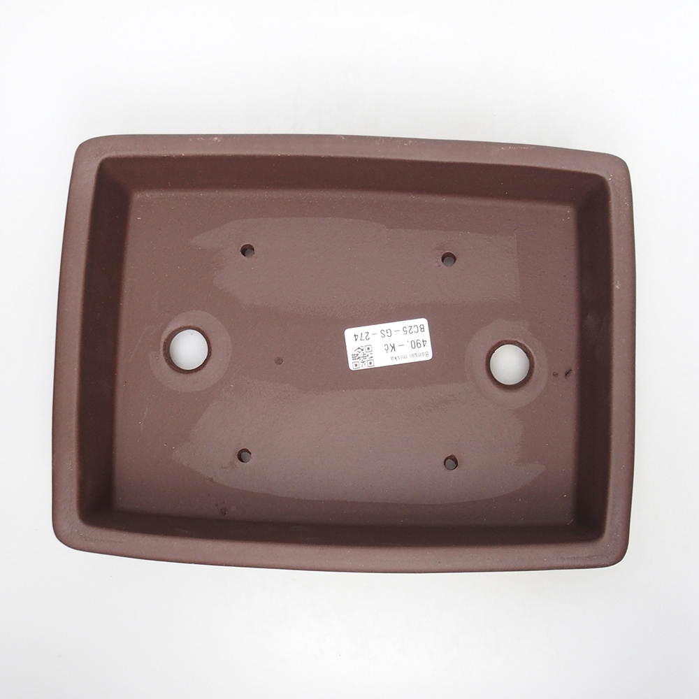 Cuenco 25 x 20 x 6 cm marrón