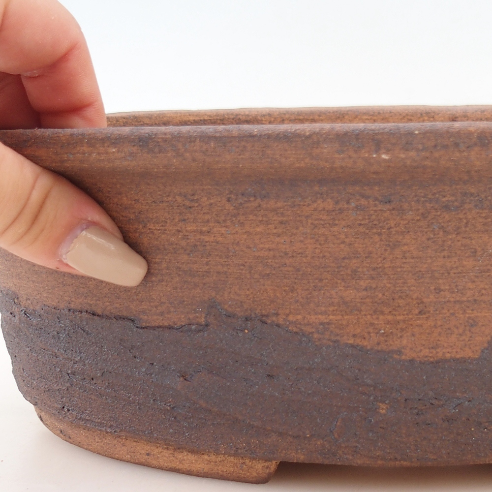 Cuenco bonsái 28,5 x 22 x 8,5 cm , color marrón