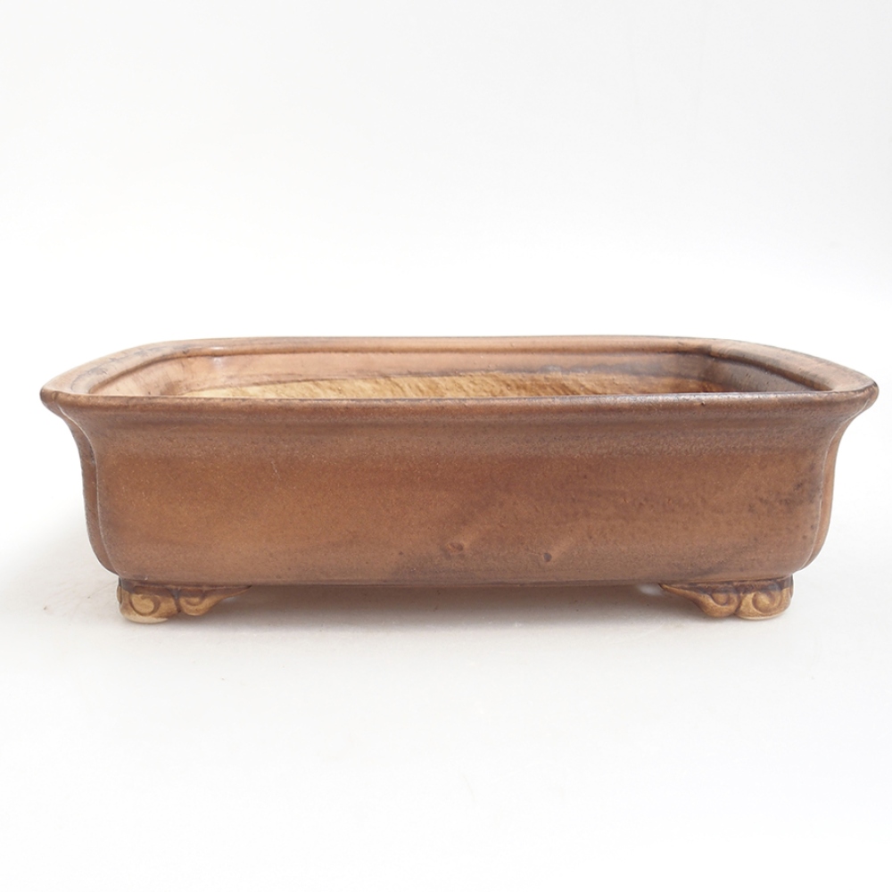 Cuenco bonsái de cerámica 25 x 20 x 7,5 cm, rosa